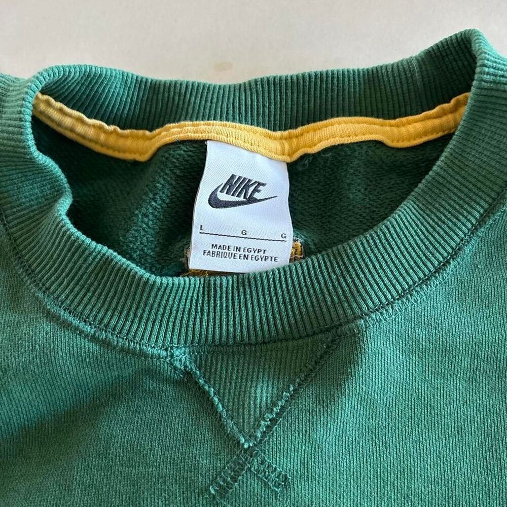 Nike Men's Green Sweatshirt - Picture 3 of 8